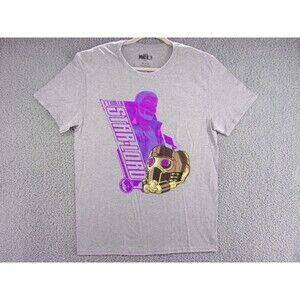 Marvel What If Shirt Mens Medium Gray T'Challa Star Lord Hot Topic Black Panther